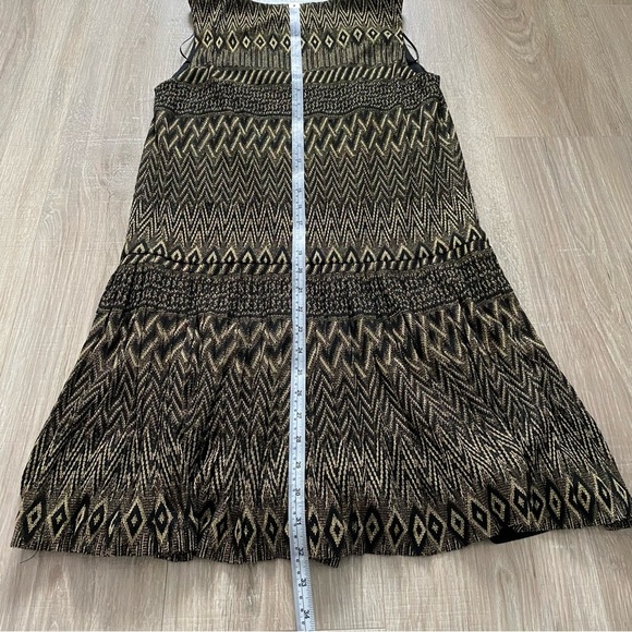 NWOT London Times Gatsby Printed Mesh Dress Sz 8 - Picture 7 of 7